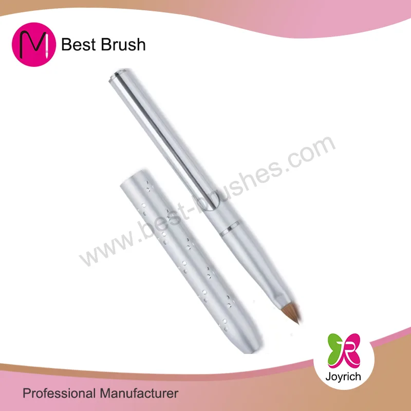 சில்வர் மெட்டல் கேப் கொலின்ஸ்கி 3D நெயில் பிரஷ்